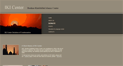 Desktop Screenshot of ikicenter.org